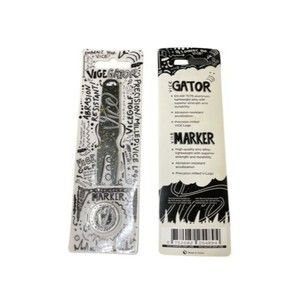 Vice Golf Gator Divot Repair Tool and Ball Marker DRIP LIME Abrasion Resist NEW